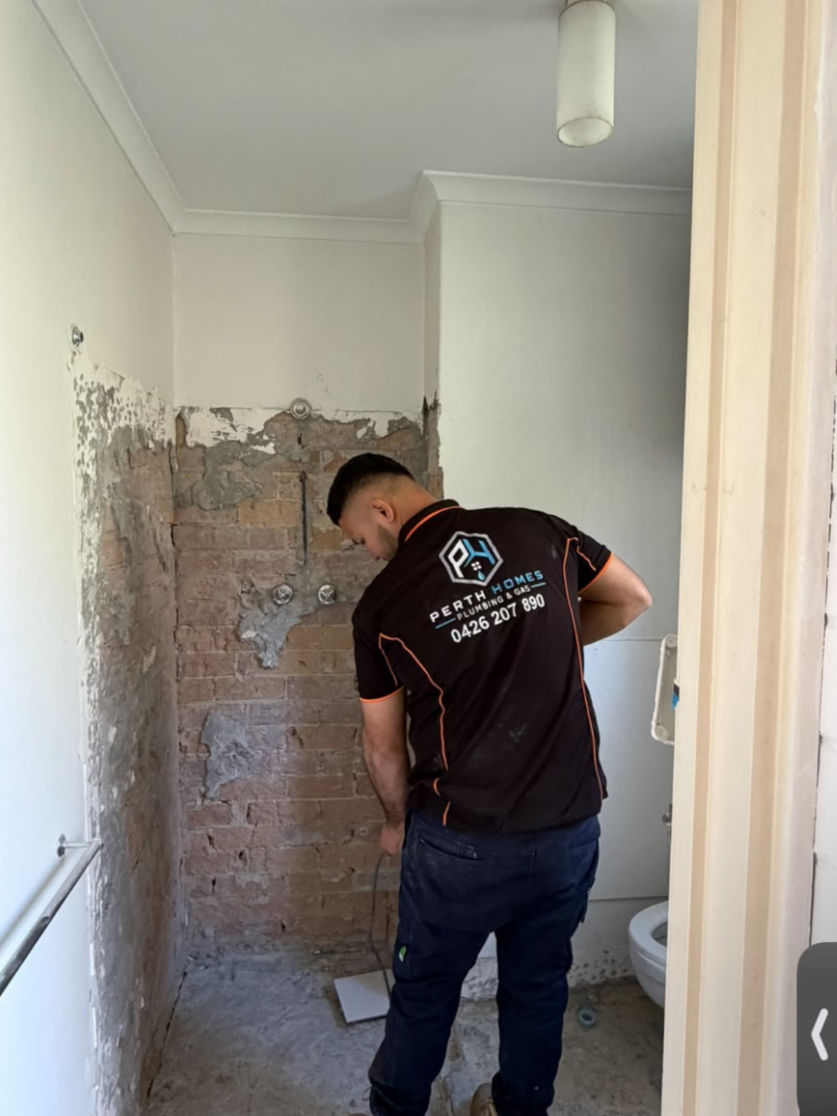 before image - bathroom renovations in Perth